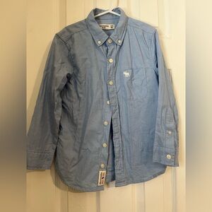 Abercrombie Kids Sky Blue Collared Shirt